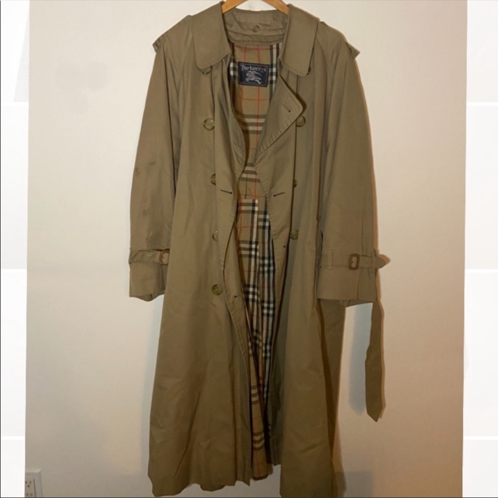 Used Burberry, tan color